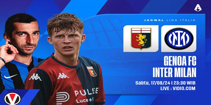 Prediksi Liga Italia, Genoa Vs Inter Milan Start Kencang Juara Bertahan