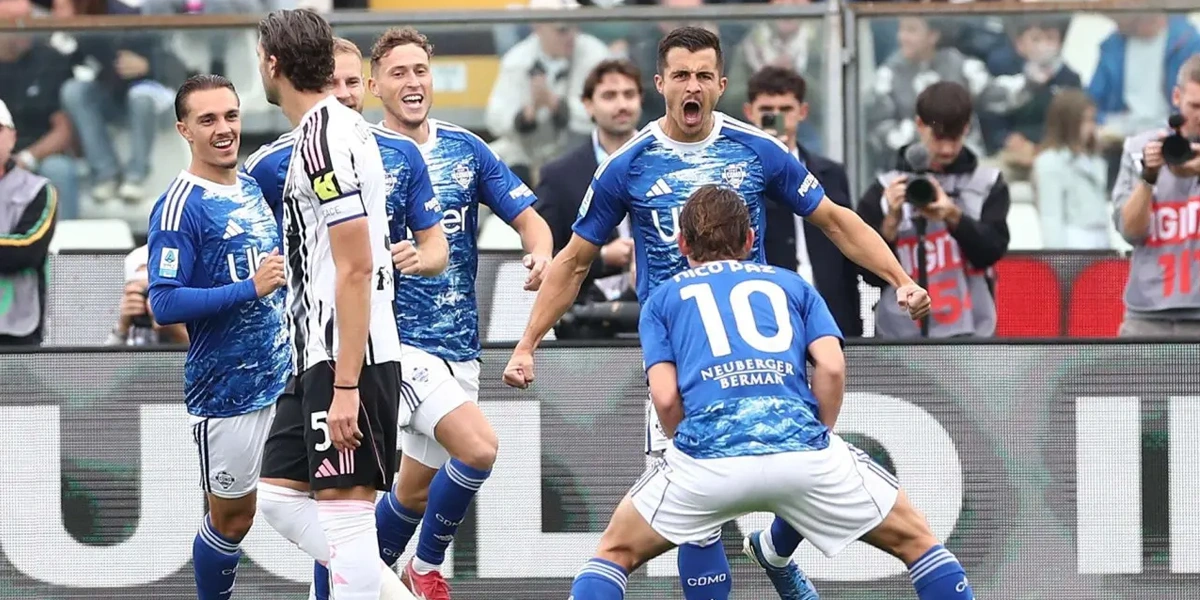 Juventus-Menelan-Kekalahan-di-Kandang-Sendiri,-Como-Catat-Kemenangan-2-0